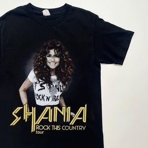 Shania Twain Concert Tour Tee 90s
